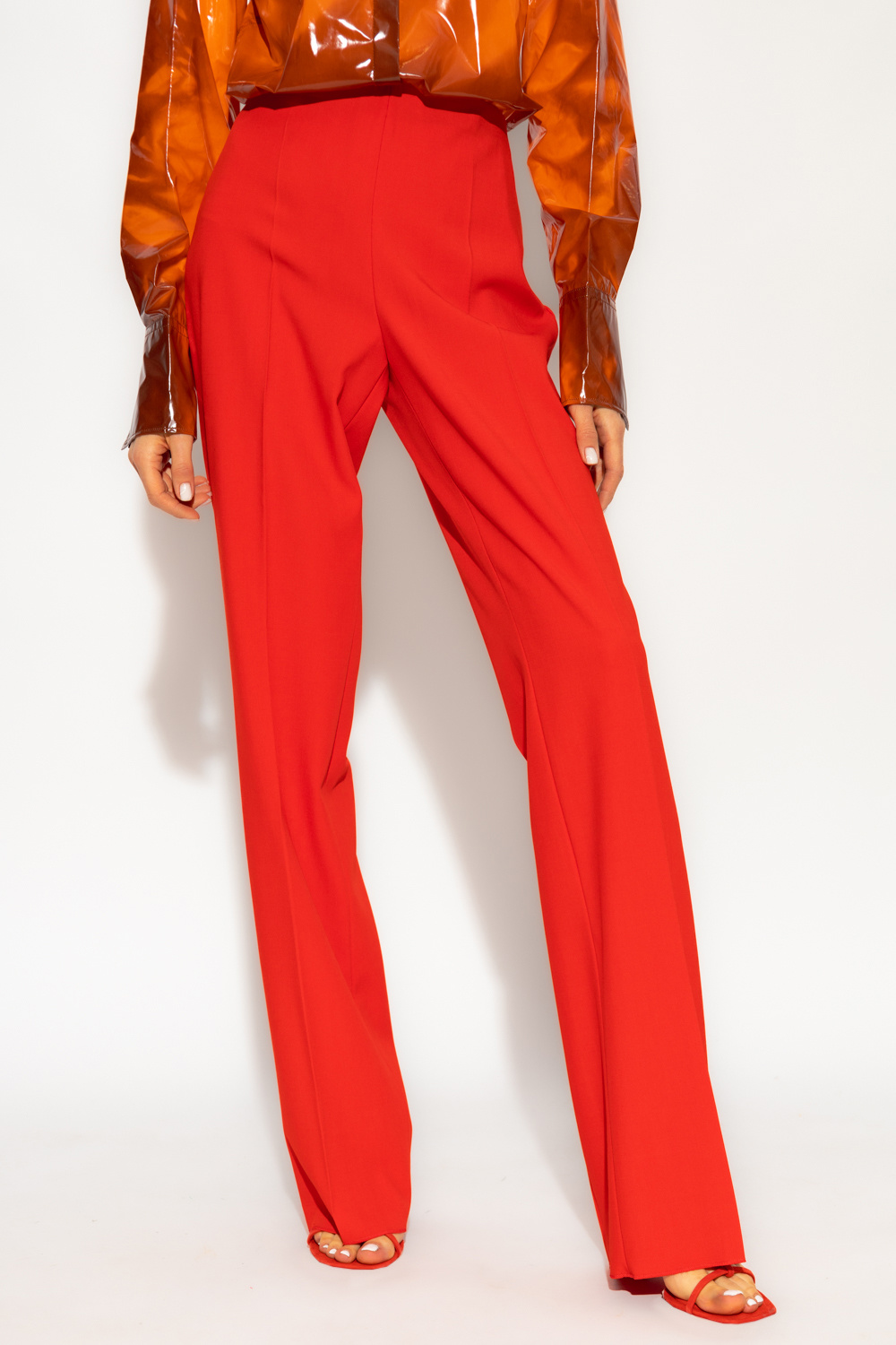 FERRAGAMO Pleat-front trousers