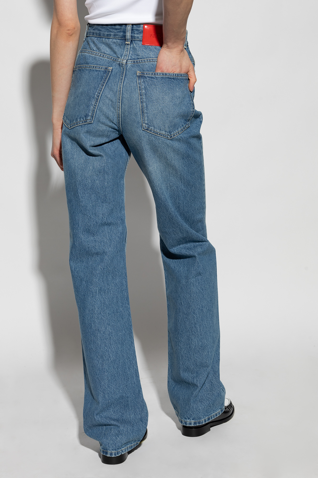 FERRAGAMO High-rise jeans