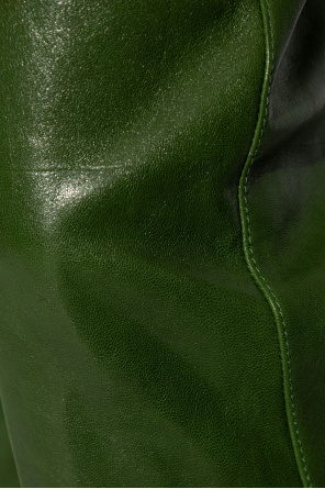 FERRAGAMO Leather pants by FERRAGAMO