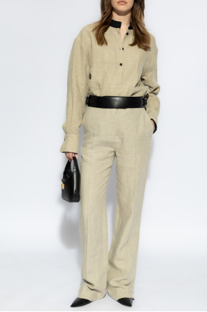 Linen trousers by ferragamo od FERRAGAMO