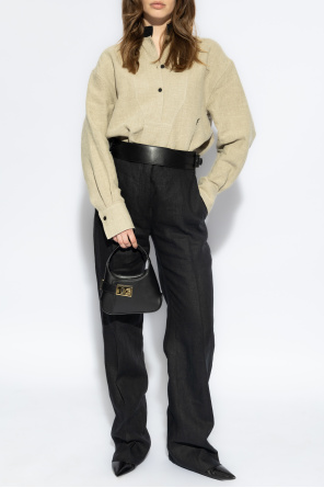 Linen trousers od FERRAGAMO