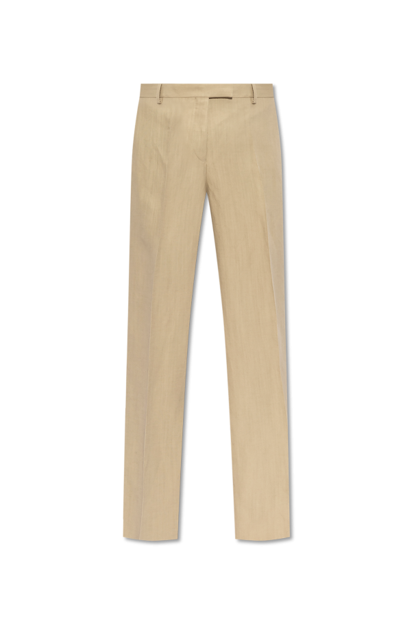 Creased trousers od FERRAGAMO