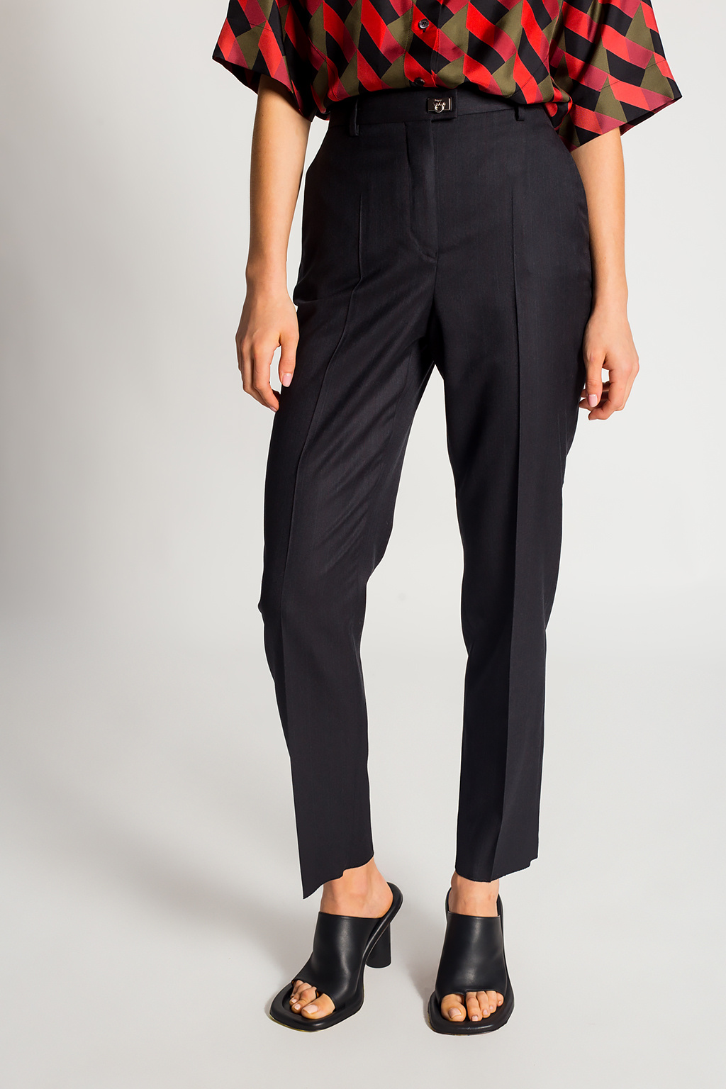 Salvatore Ferragamo Pinstriped trousers