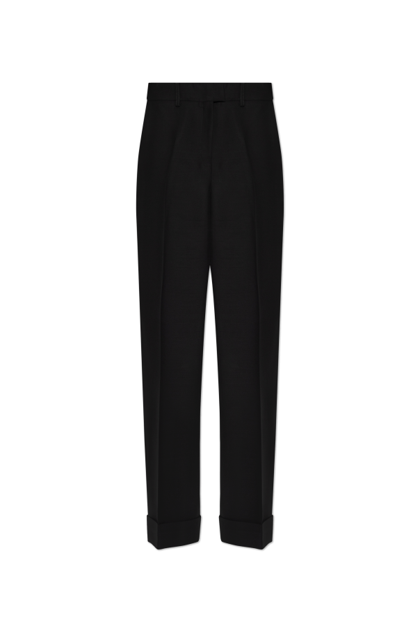 FERRAGAMO Trousers with wool finish