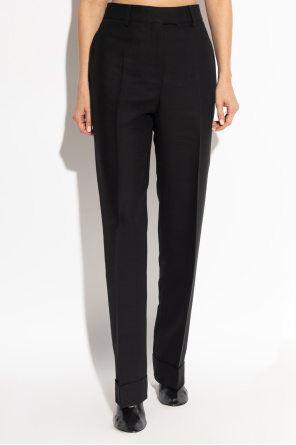 FERRAGAMO Trousers with wool finish