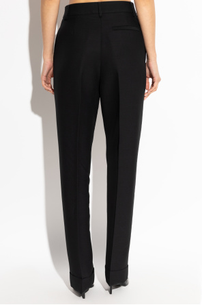 FERRAGAMO Trousers with wool finish