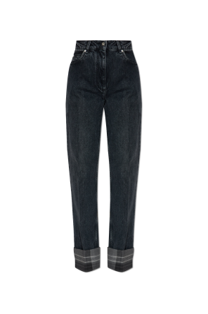 Straight-leg jeans