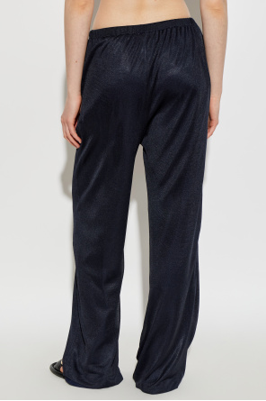 FERRAGAMO Calças com fio de lurex