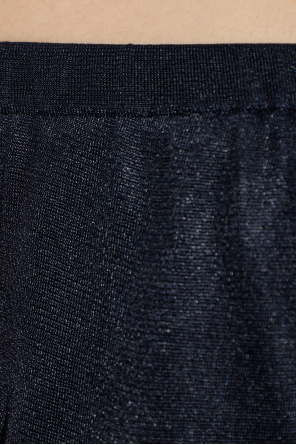 FERRAGAMO Calças com fio de lurex