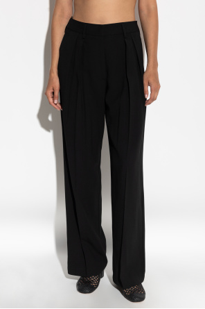 forte_forte Creased trousers ‘Vela’