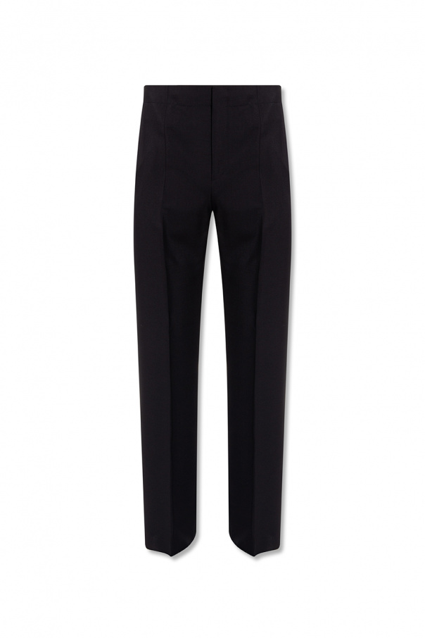 Salvatore Ferragamo Trousers with Balmain details