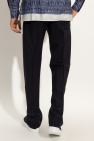 Salvatore Ferragamo Trousers with Balmain details