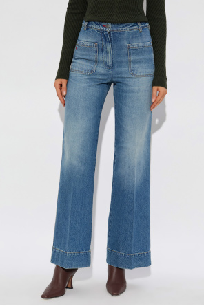 Victoria Beckham Jeans mit Logo