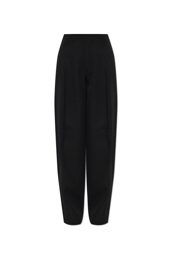 Wool trousers with pleats od Victoria Beckham