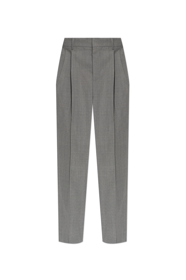 Wool trousers with pleats od Victoria Beckham