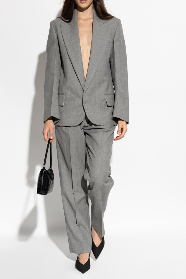 Victoria Beckham Wool trousers with pleats
