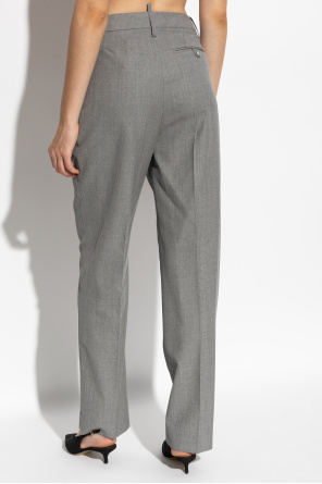 Victoria Beckham Wool trousers with pleats