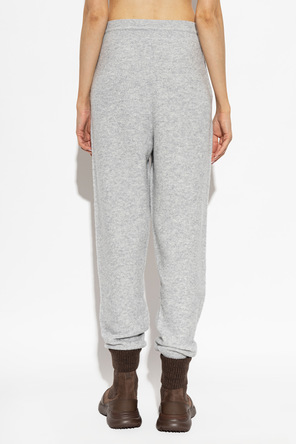 Victoria Beckham Wool trousers with cuffed legs
