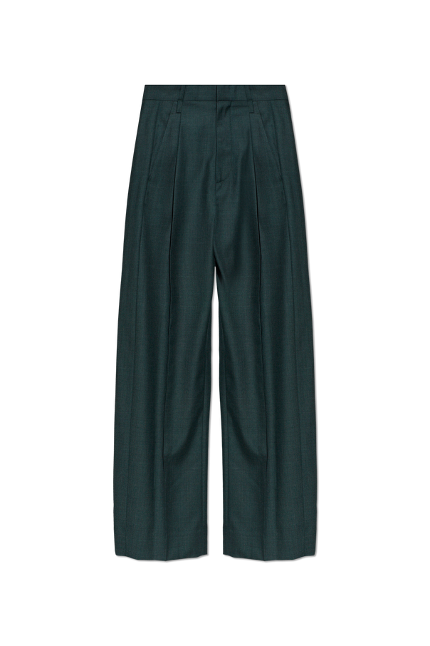 Wool pleated trousers od Victoria Beckham
