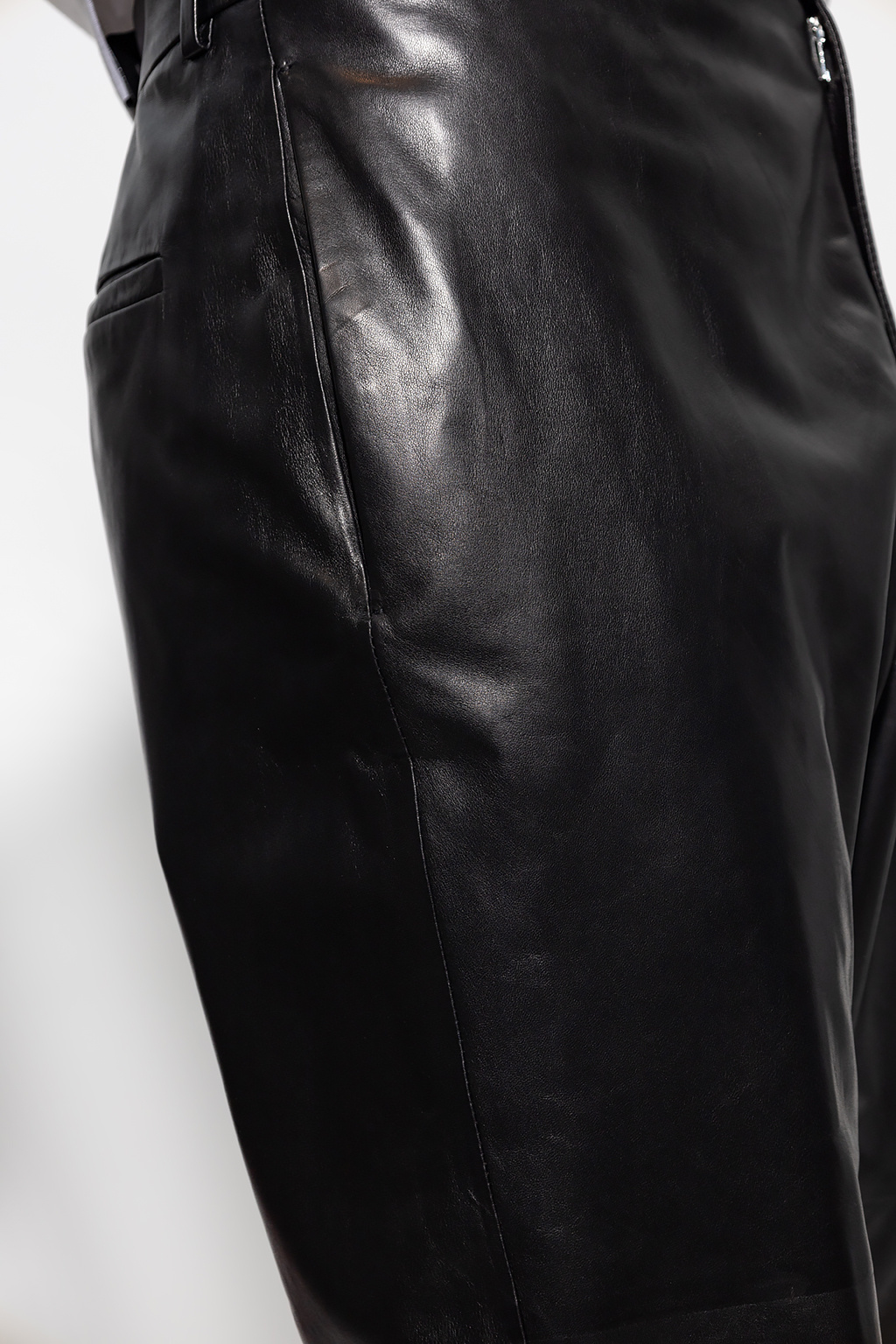 FERRAGAMO Leather trousers