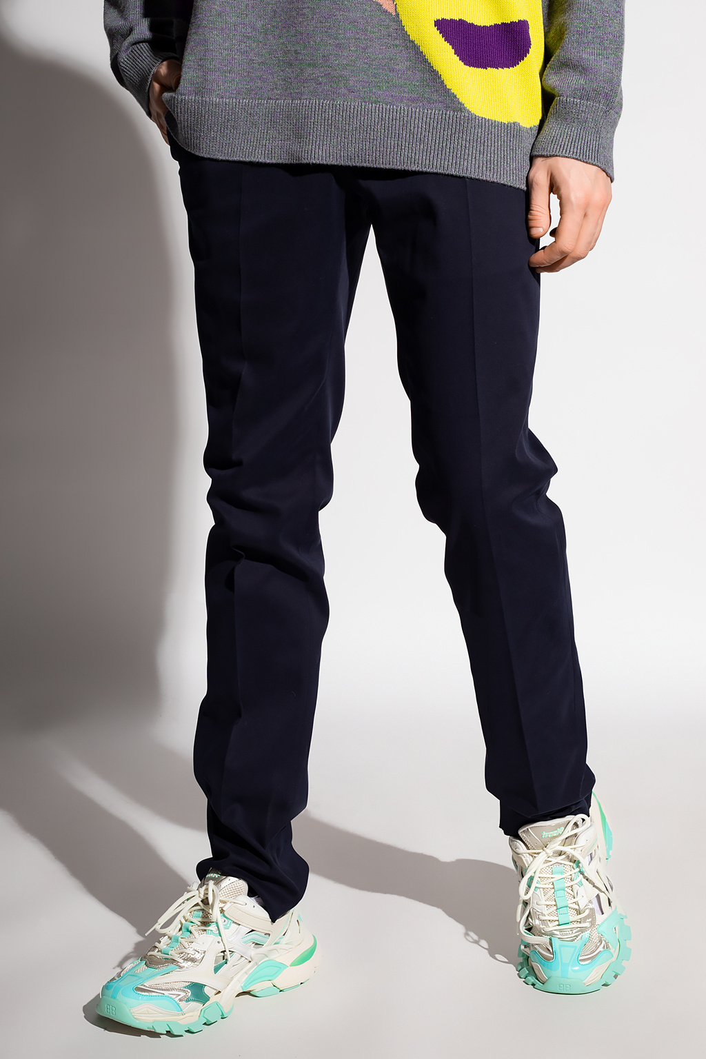 Salvatore Ferragamo Pleat-front trousers