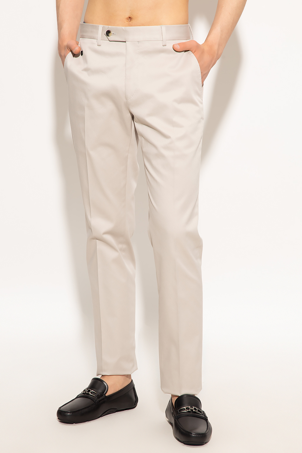 FERRAGAMO Cotton Hallman trousers