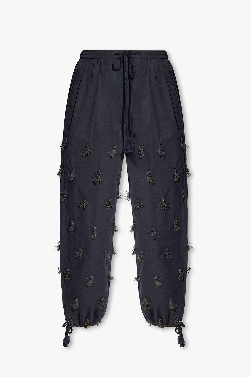 Black Relaxed-fitting trousers Tory Burch - Vitkac TW