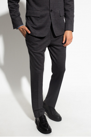 Salvatore Ferragamo Wool and linen blend trousers