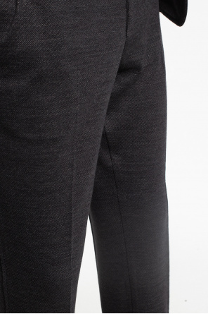 Salvatore Ferragamo Wool and linen blend trousers