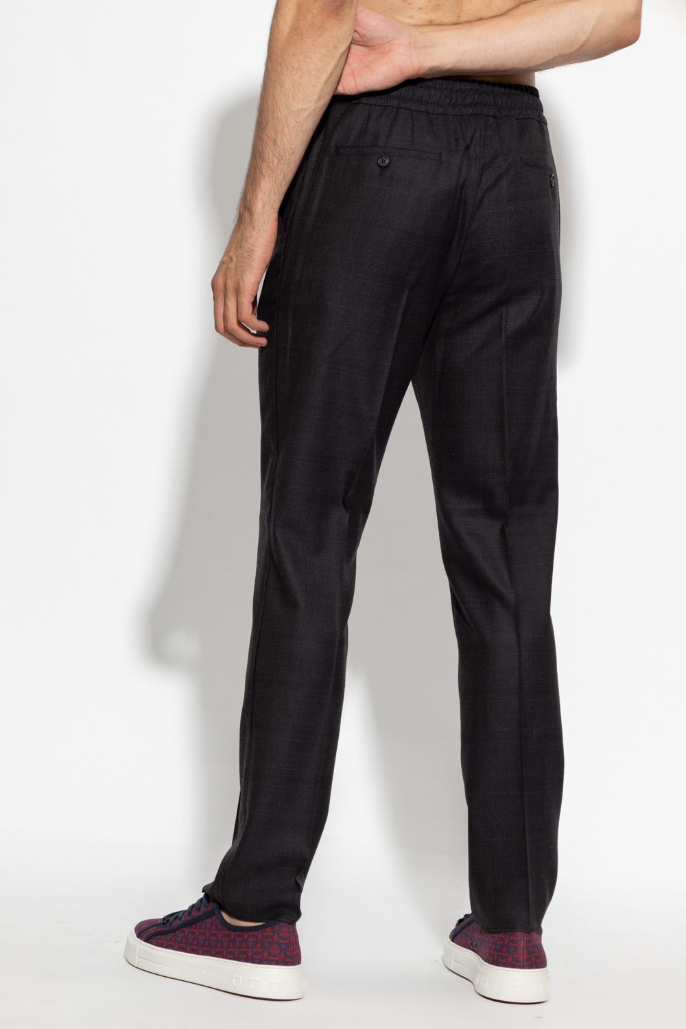 Salvatore Ferragamo Checked trousers