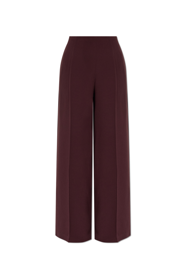 Wide-leg pleated trousers od forte_forte