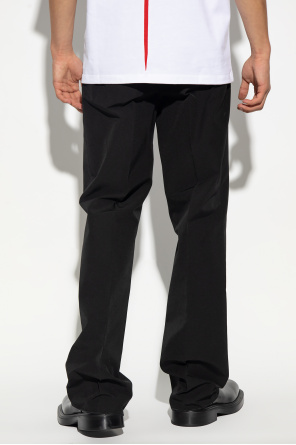FERRAGAMO Spodnie z szerokimi nogawkami