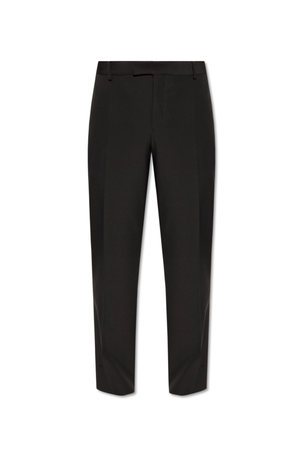 FERRAGAMO Wool pants with crease