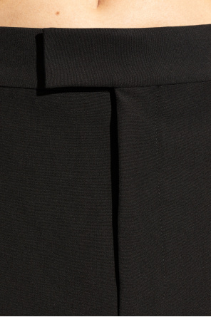 FERRAGAMO Wool trousers with crease