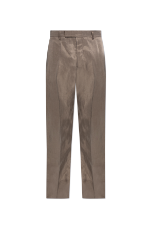Pleated trousers