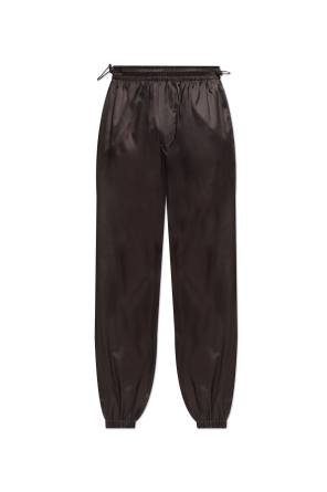 Silk trousers