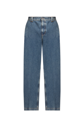 Straight-leg jeans