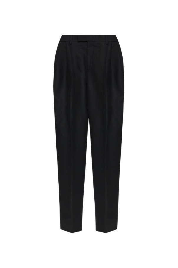 Wide-leg pleated trousers od FERRAGAMO