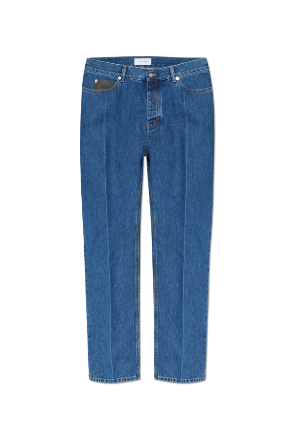 Jeans with tapered legs od FERRAGAMO