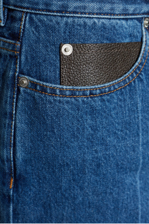 FERRAGAMO Jeans mit schmal zulaufenden Beinen