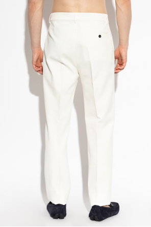 FERRAGAMO Pantalones de raya marcada