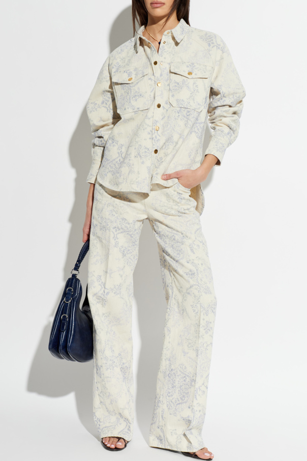 forte_forte Patterned pants