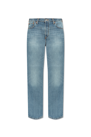 Straight leg jeans