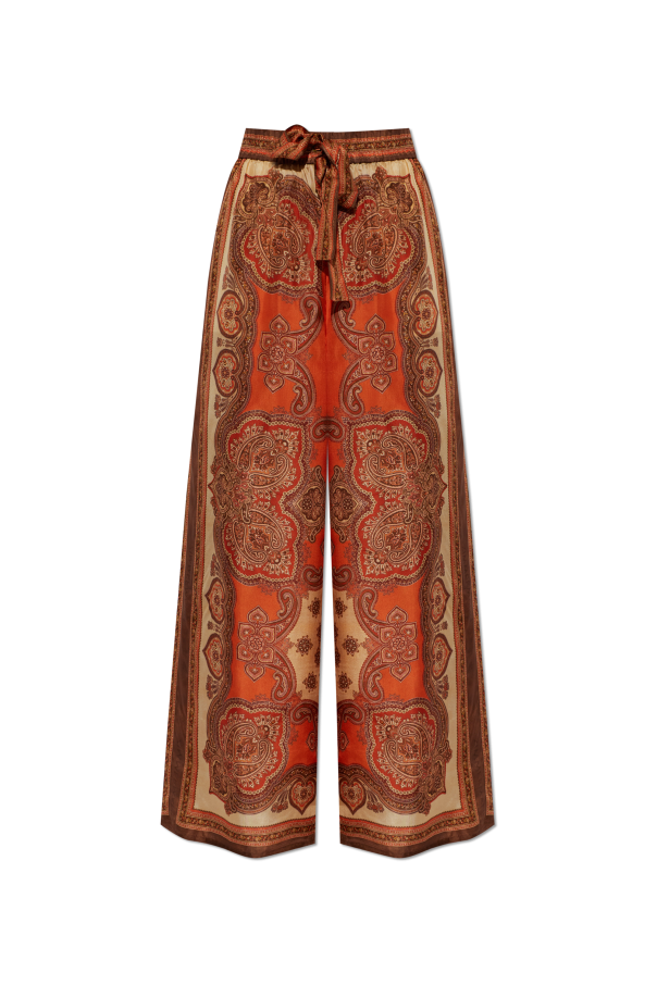 Silk wide-leg trousers od Zimmermann