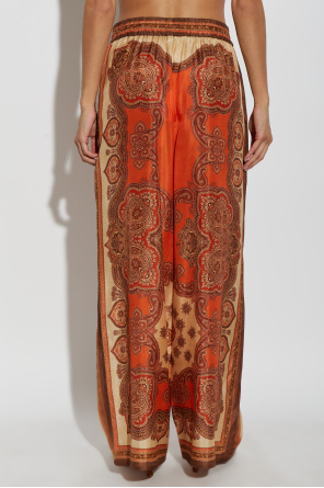 Zimmermann Silk wide-leg trousers