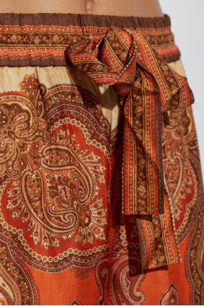 Zimmermann Silk wide-leg trousers