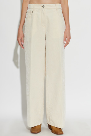 forte_forte Velvet Straight-Leg Pants