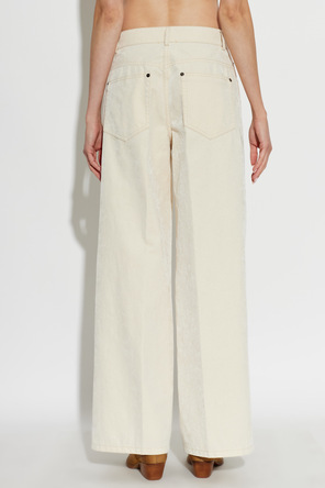 forte_forte Velvet Straight-Leg Pants