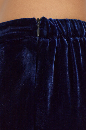 forte_forte Velvet wide-leg trousers