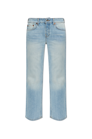 ‘Slim Straight Crop’ jeans